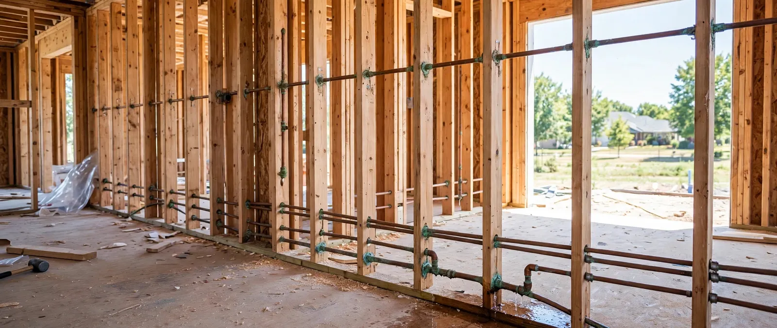 Before photo, Whole House Repipe in Wakefield, by Waldorf Plumbing Company
